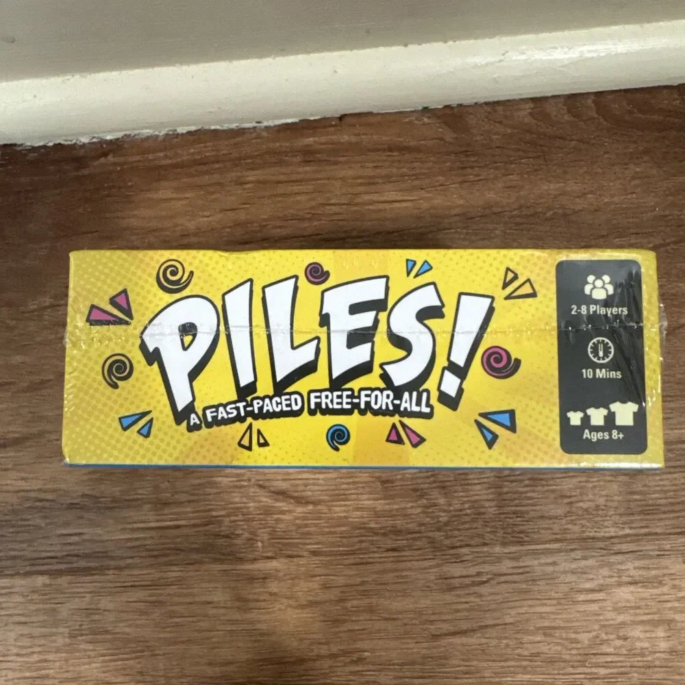 Piles Card Game Fast Paced Free-For-All Lost Boy Entertainment Family Party New